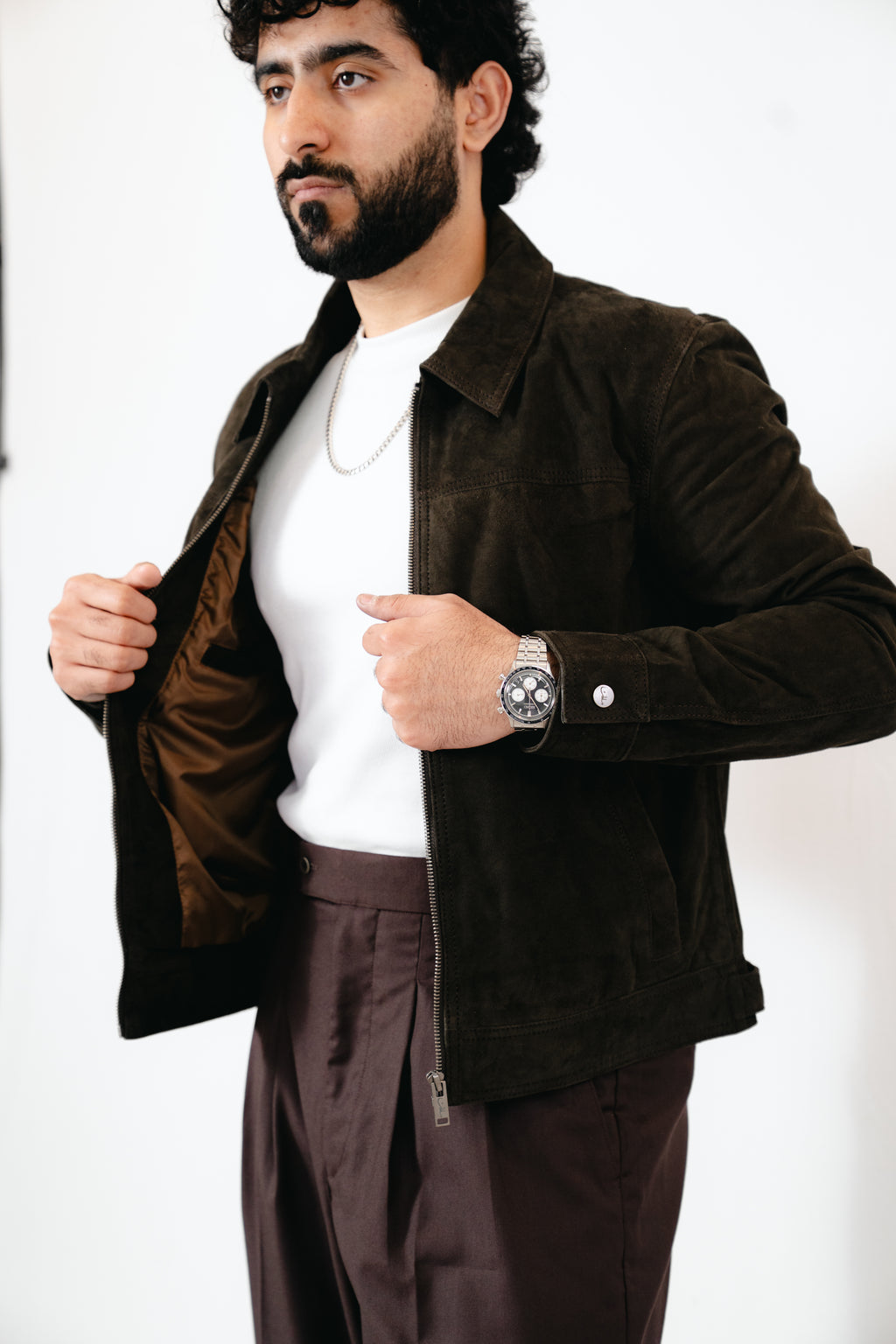 The Sultan Jacket - Suede