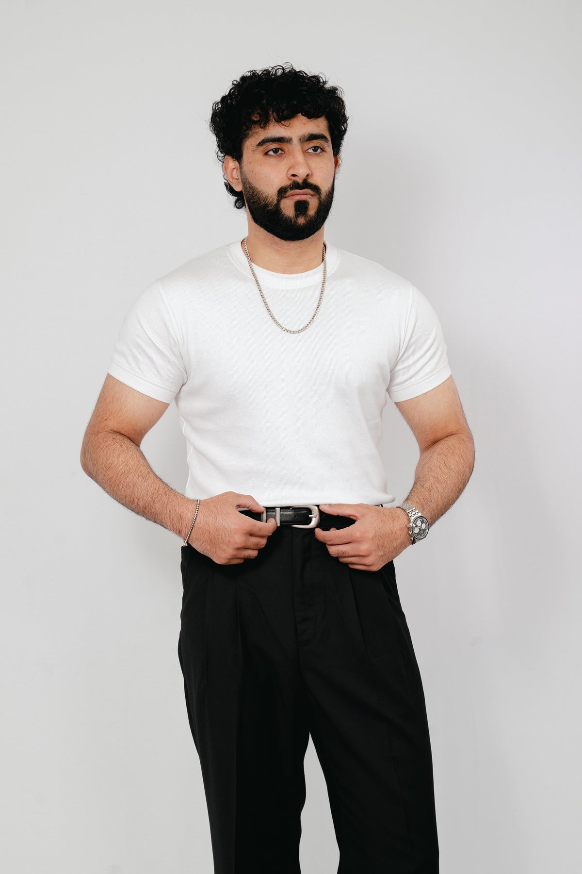 Slim Ribbed T-Shirt