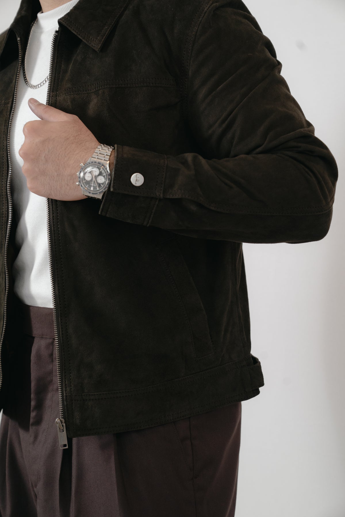 The Sultan Jacket - Suede