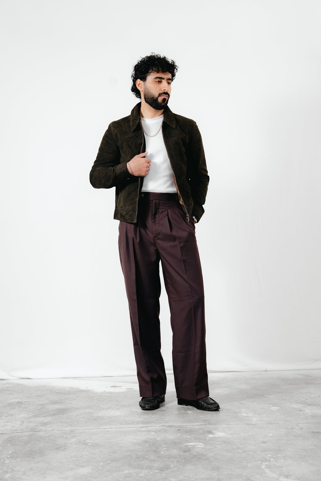The Sultan Jacket - Suede